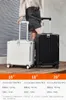 Suitcases A018 Luggage Compartment Female Small Boarding Box Aircraft Lightweight Code Travel Male 20 Inch Trolley