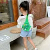 Zaino da viaggio per bambini a spalla per bambini in cartone animato Borse per bambini Mini borsa a tracolla unisex per dinosauro 3-6 anni