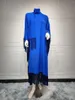 Этническая одежда Ид Крыло летучей мыши Абая Марокканский кафтан для женщин с кисточками Саудовские вечерние платья Джалабия Исламское длинное платье Мусульманская вечеринка в Дубае
