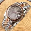 Zegarek na rękę Data 36 mm 39 mm dwustronne złoto Silver Gold Automatyczne zegar na rękę Diamond Targ Flean Bezel Jubilee Bransoletka biznesowa Zegar biznesowy