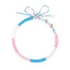 Strand YASTYT Pulsera de cuerda trenzada para mujer, joyería, brazaletes de cuerda coloridos bohemios de moda, Pulsera hecha a mano, pulseras de amistad