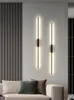 Décorations de jardin bande minimaliste applique chambre salon salle de bains Tv fond Led décoration lumière moderne 231019
