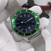 Kersttop roestvrijstalen herenhorloge 46 mm Klassiek automatisch mechanisch ontwerp Roestvrij staal Europees merk Nachtlampje Waterdicht saffierglas Montres