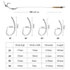 Fishing Hooks FTK Leader Carp Fishing Hooks Hair Rigs With Line Europe Feeder Group Carp Hook 30-60LB 2468# 18.5cm 6-8pcs Accessories 231020