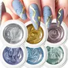 Vernis à ongles couleurs métalliques peinture Gel miroir paillettes bricolage Art dessin scintillant tremper 231020