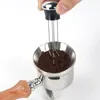 Kaffekonst nålar kaffepulver nål kaffepulver agglomeration disperser rostfritt stål tygpulver nål kaffatillbehör kaffekonst 231018