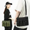 Çapraz gövde unisex naylon taktik messenger çantaları gündelik kurşun torbası fonksiyon taktikleri omuz bagstylishdesignerbags