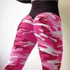 Hunting Pants Women's Camouflage Leggings Printed Exaggerates Hips Yoga Woman Activewear Workout Sports Christmas Summer