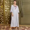 Etnische kleding 2023 Ramadan Eid geborduurde moslimvrouwen maxi-jurk Elegant Dubai Turkije Kaftan Islamitische avondjurk Kaftan gewaad