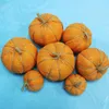 Decorative Flowers Artificial Pumpkins Fake Harvest Decoration Wedding Table Decorations Halloween Supplies