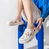 Sandaler ihåliga skor Summer Outwear Cartoon Fashion Home Par Anti Slip Classics Head-cover tofflor Girls Student