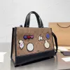 Moda c impressão bolsa de luxo feminina alta qualidade designer saco carteira marca totes saco senhoras casual sacos de compras de couro sacos de ombro