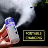 Steamer 30ml Mini spruzzatore USB Body Nebulizzatore Spray Nano Mist Misurizzante per la cura della pelle VIBRAZIONE MASSAGI Strumento di bellezza 231020 231020
