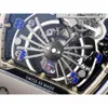 Rm021-01 SUPERCLONE Actieve Tourbillon-horloges Tourbillon-polshorloge Designerhorloge Zwitsers standaard uurwerk Rm21 Titanium-keramisch koolstof611Montres de luxe