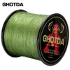 Örgü Hat GDA Örgü Balıkçılık Hattı 300m 500m 1000m 4 Şeritler Çok Filament Balıkçılık Tel Sazan Balıkçılık 10-120lb 231020