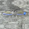 Солнцезащитные очки для мужчин и женщин, блокирующие синий свет, сверхлегкие круглые портативные безрамочные очки для чтения без оправы 0,75 1 1,25 1,5 1,75 до 4