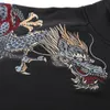 Felpe con cappuccio da uomo Felpe Aolamegs Autunno in pile Ricamo giapponese con cappuccio Dragon Phoenix Totem vintage Pullover Streetwear 231020