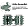 Ansiktsvårdsenheter Hushåll Hela kroppsmassage Mini Four -Wheel Lunar Multifunktionellt massageväck med -typ Rullben Neck Massager 231020