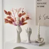 Vasi stile moderno vaso a mano in ceramica fiori secchi vaso di fiori decorativo decorazione della casa accessori arredamento semplice regalo d'amore 231019