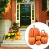 Dekorativa blommor 7st konstgjorda pumpor diverse falska simuleringspumpor för Halloween Thanksgiving Party Home Decoration