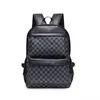 2023 New Men's Business Backpack PU Backpack Multi functional Large Capacity Casual Versatile Student backpack 231020