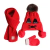 Kinder Winter Strickmütze Schal Handschuh Sets Mode Warm Halten Dicke Weiche Schals Set Weihnachten Bekleidung Zubehör