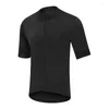 Racing Jackets Cycling Sportswear Breathable Team Sports Men's Wear Short Black