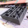 Outdoor Activities 9x9x2m giant inflatable haunted house outdoors portable black inflatable maze laser tag game with cover