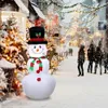 Dekoracje świąteczne 1,2-2,4m nadmuchiwane Boże Narodzenie Święty Święty Świętego Ozdoba Snowman Ornament Outdoor Dekoracje świąteczne dla domu Navidad 2023 Nowy Rok Noel x1020