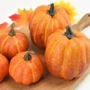 Dekorativa blommor 7st konstgjorda pumpor diverse falska simuleringspumpor för Halloween Thanksgiving Party Home Decoration