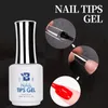 Smalto per unghie BOZLIN 15ML Consigli Colla Gel per falsi Estensione rapida 3 IN 1 Funzione Nails Art Trasparente Soak Off UV 231020