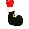 Christmas Decorations 1/4/8 pieces/batch Christmas furniture leg cover floor protector Christmas foot cover decoration Santa Claus table leg chair foot cover x1020