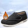 Sapatos de vestido Xihaha moda homens sneaker casal pessoas velhas deslizamento em sapato de caminhada ortopédico diabético almofada de ar homem botas masculino