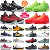 6 Zapatos de baloncesto Mamba Protro Mambacita Grinch Think Pink 5 Alternate Bruce Lee Del Sol Big Stage Dark Knight Laker para hombre zapatillas deportivas al aire libre zapatillas de deporte calientes