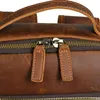 Ryggsäck Aetoo Retro Crazy Horse Skin Men's For Business Travel 15 "Computer Leather Bag