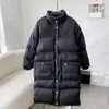 Damskie puffer kurtki zimowe parki płaszcze