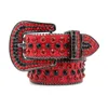 Cinturón de diseño clásico colorante para hombre y mujer, cinturón Bb Simon, cinturón de diseñador de lujo, cinturones con hebilla de aguja Retro, Diamante de cristal