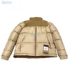 Veste d'hiver pour hommes femmes vers le bas à capuche broderie nord chaud Parkas manteau hommes vestes bouffantes lettre impression vêtements d'extérieur impression multicolore vêtements d'extérieur Ii3l 3 Yg7m