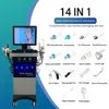 2024 NEW 14 IN 1 hydrofacial microdermabrasion water dermabrasion machine skin care device hydro diamond peel Hydra deep cleaning salon use