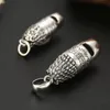 Pendanthalsband Unibabe S925 Whistle Pendant Pure Silver Owl Pendant Sterling 925 Silver Smycken Owl Whistle Pendant FGL 231020