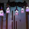 1pc Witcher Hat Hanging Lights, Add Some Spooky Charm To Your Home With This LED Halloween String Light Decoration!