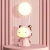 Lampes de table Mignon LED Veilleuse Dessin Animé Mini Pliable Enfants Livre Lumières Chevet Chambre Salon Bureau Lampe Décoration