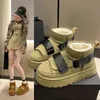 Boots Cow Suede Winter Women's Shoes Fashion 2024 Snow Boots For Girls Flat Designer Platform Boots Casual Thicking Luxury Sneaker 231019