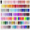 Vernis à ongles MEET ACROSS 7ml 140 couleurs Gel coloré Laser paillettes paillettes tremper UV LED Art bricolage Design vernis 231020