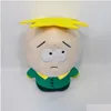 1-American Band South Park Peluche Dessin animé Peluche Poupée Stan Kyle Kenny Catterman Oreiller Pendentif Cadeau d'anniversaire pour enfants Dha4Y