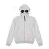 Men's Hoodies Sweatshirts Designer Pure Euro American Simple Personality Mens Trend Sanitary Clothes Cp Jacket Hat Glasses Zipper HoodieSMLXL