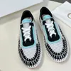 Dress Shoes Luxury Designer Women Nama Sneakers Platform Multicolor Breathable Soft Fabric Woman Casual Shoes All-match Tennis Flat Sneakers 231019