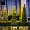 Kerstversiering Ideale led-app Slimme boomverlichting Droomkleur Fairy Lichtslinger met stertopper DIY-slinger voor kerstvakantiedecoratie 231019