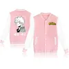 Men Baseball Uniform Sportswear Autumn Bomber Jacket My Hero Academia Bakugou Katsuki Print Hip Hop Men Coats260Z