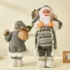 Juldekorationer Big Santa Claus Doll 45 cm Plush Character Christmas Children's Toy Birthday Party Presentbordsdekoration Juldekoration x1020